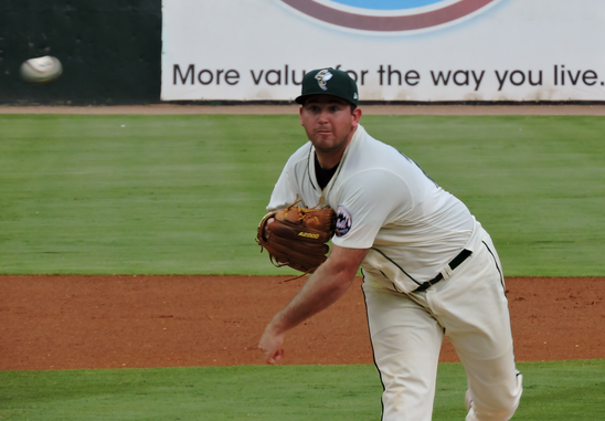Panteliodis pitched 7 solid innings, allowed 1run on 7 hits, 2BB, and struck out 4. He improved his record to 2-1 with the win and lowered his ERA to 2.88
